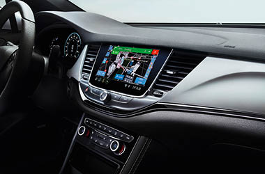 Der stilvolle Innenraum des Opel Astra
